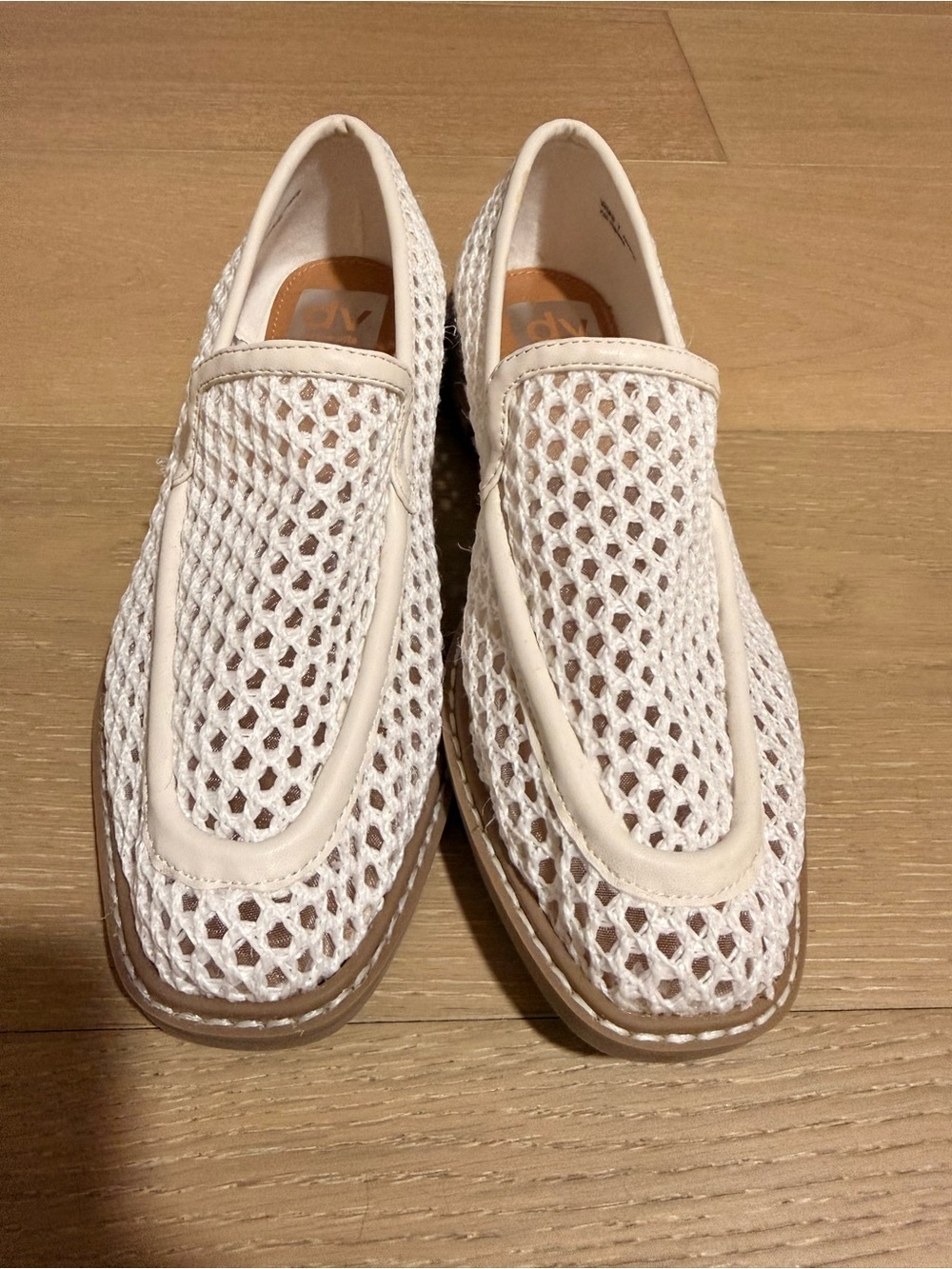 Dolce Vita NWT white loafers